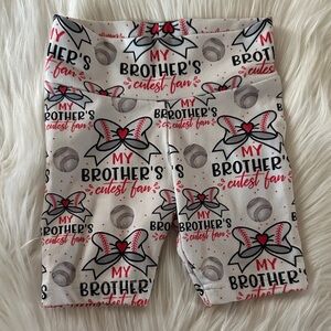 Kids My Brother's Cutest Fan Shorts